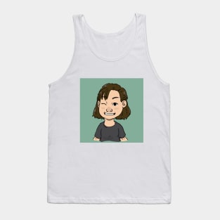 GIRL cute Tank Top